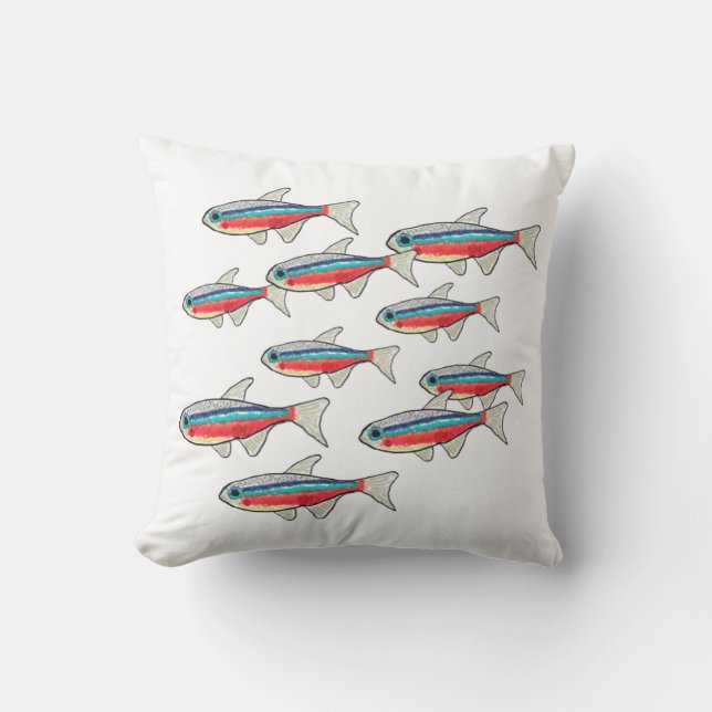 Almofada Neon Tetra (Frente)