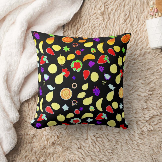Almofada Neon Tropic Fruta Burst (Cobertor)