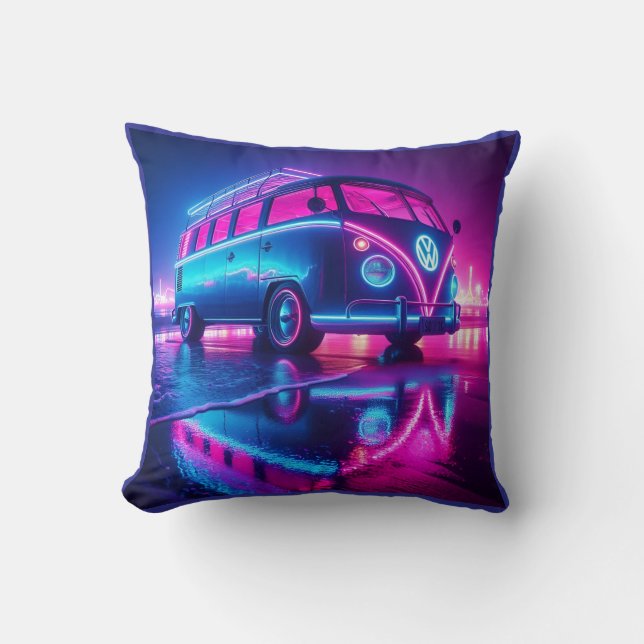 Almofada neon van life (Frente)