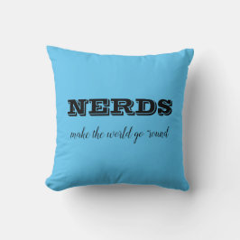 Almofada NERDS fazem o mundo girar