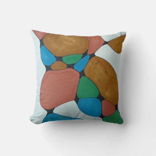 Almofada Neurográfico Art 1 - Travesseiro decorativo (Frente)