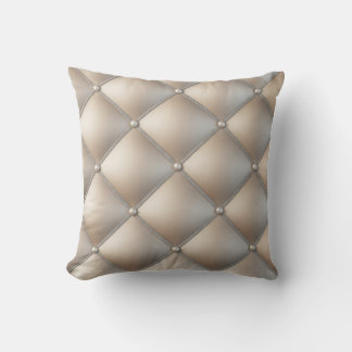 Almofada Neutral 3D Diamond Throw Pillow: AccessorizedPearl