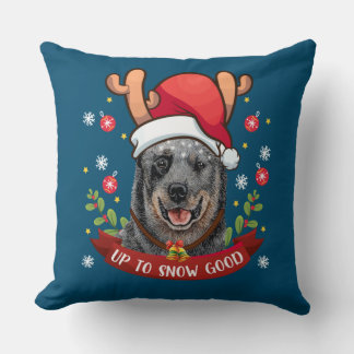 Almofada Nevoeiro australiano - Nabo-negro Reindeer Christm