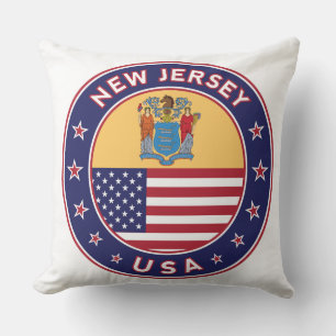 Almofada New Jersey, adesivo de Nova Jersey, capa de telefo