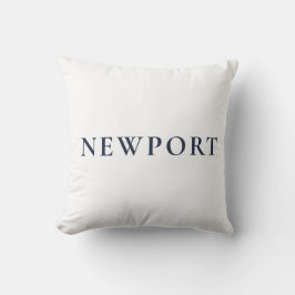 Almofada Newport Rhode Island Preppy Costeiro 