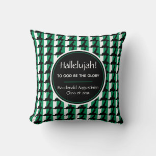 Almofada NIGERIA Map Formando Personalizado HALLELUJAH Keep