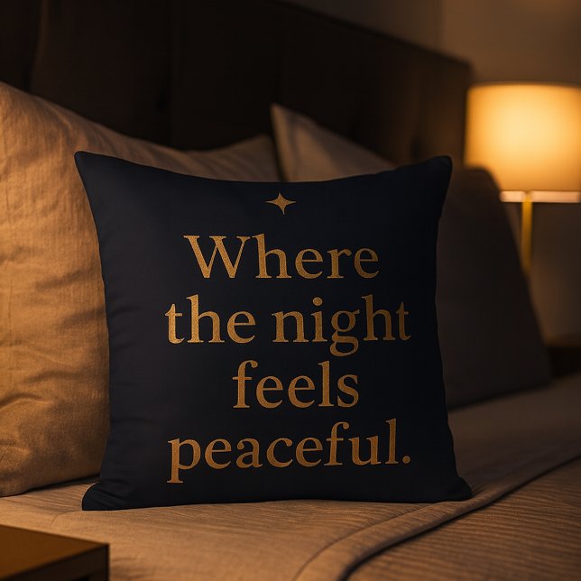 Almofada Night Aesthetic Pillow - Minimalist (Criador carregado)