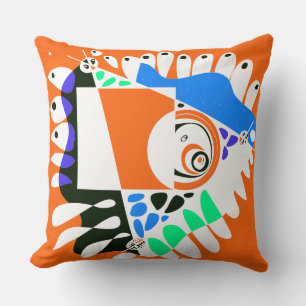 Almofada Ninho de Pássaro - Travesseiro decorativo Branco L