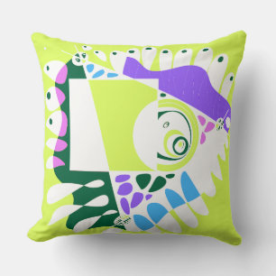 Almofada Ninho de Pássaro - Travesseiro decorativo Branco V