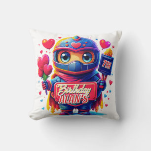Almofada Ninja do Amor: Bonita e Romance! Presente especial