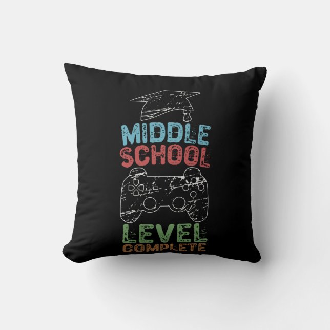 Almofada Nível de Escola Médio Concluído (Frente)