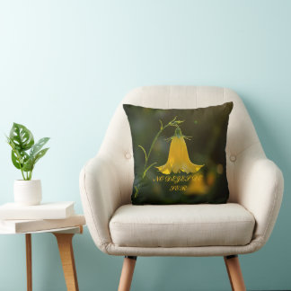 Almofada No dejes de ser / Yellow Flower Throw Pillow 