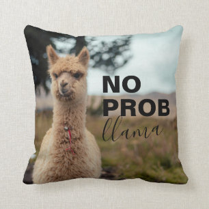 Almofada No Prob Llama - Llama Drama Fun