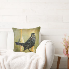 Almofada No travesseiro decorativo do centro das atenções