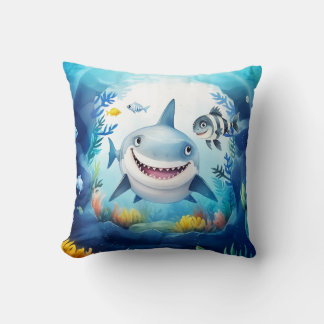 Almofada Noa, o Tubarão e o Casper, o melhor amigo de peixe