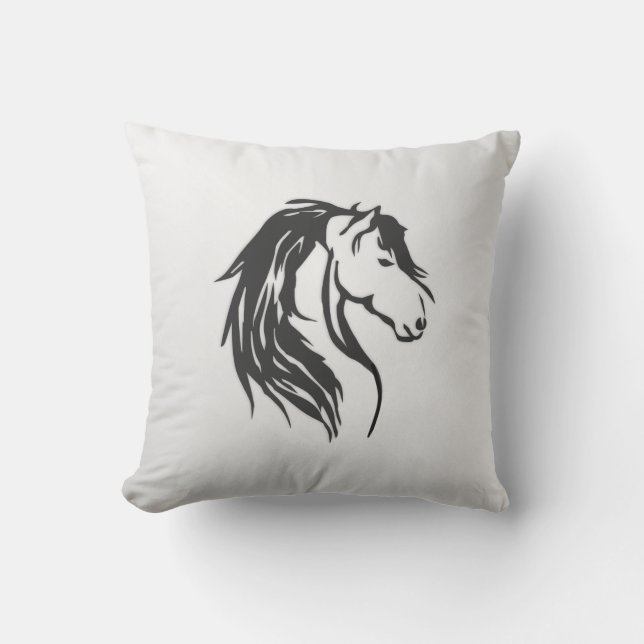 Almofada Noble Horse Head (Frente)