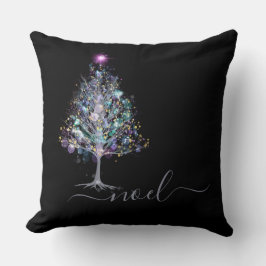 Almofada Noel christmas tree keepape com mensagem em preto