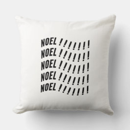 Almofada Noel Typography