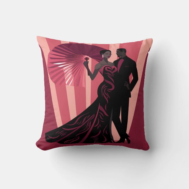 ALMOFADA NOIR ELEGANCE-RED #1 (Frente)