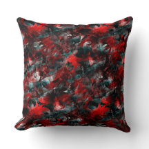 Noite com as folhas vermelhas sujas caídas nas cin