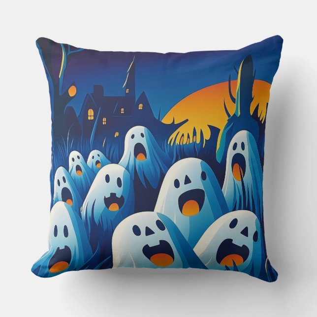 Almofada Noite de Halloween (Frente)