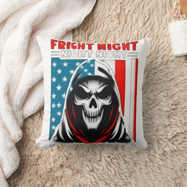 Almofada Noite de Horror Americana (Cobertor)