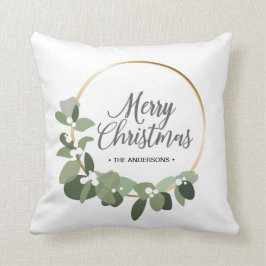 Almofada Noite de Natal da Família Moderna