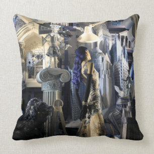 Almofada Noite em Bergdorf - NYC - por Madeline Ellis