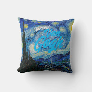 Almofada Noite estelar Vincent van Gogh famoso quadro