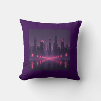 Almofada Noites da Cidade Neon