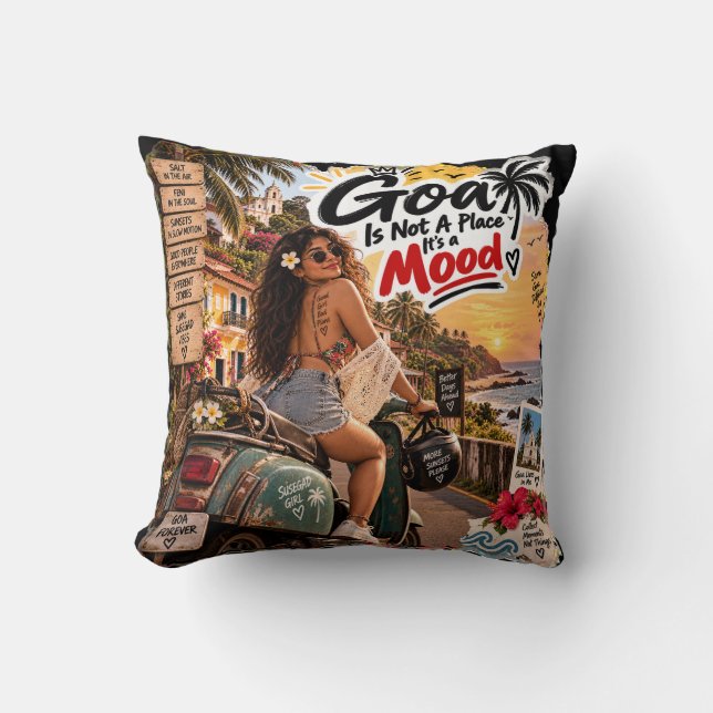 Almofada Noites Douradas – Goa (Frente)