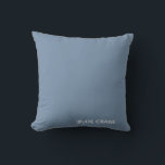 Almofada Nome azul da grua azul<br><div class="desc">Nome azul da grua azul</div>