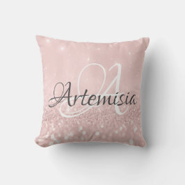 Almofada Nome Cor inicial Rosa Rosa Esbranquiçada Branca