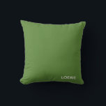 Almofada Nome da cor verde da Loerie<br><div class="desc">Nome da cor verde da Loerie</div>