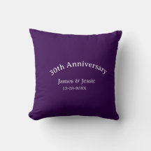 nome data do 30º aniversário de casamento roxo sim