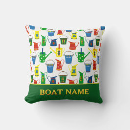Almofada Nome de Barco de Canal Narrowboat