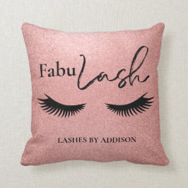 Almofada Nome de empresa personalizado FabuLash