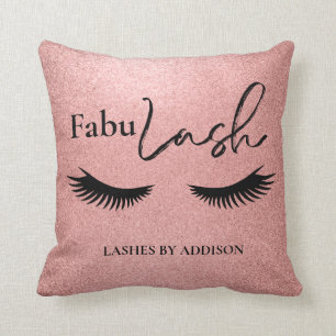 Almofada Nome de empresa personalizado FabuLash