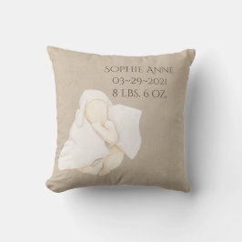 Almofada Nome do Bebê Watercolor Keepsasasakesteats