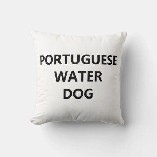 Almofada nome do cão de água português
