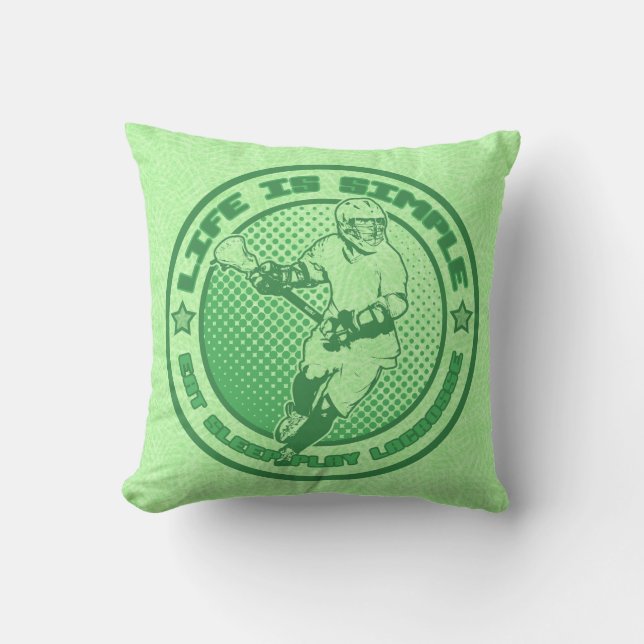 Almofada Nome e número Comer Repouso Reproduzir Travesseiro (Frente)