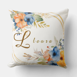 Almofada Nome Floral
