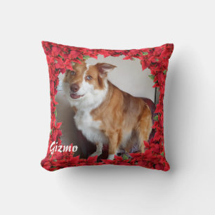Almofada Nome/ Foto de Pet Personalizado de Natal