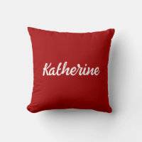Nome Monograma Personalizado Vermelho de Maçã Ador