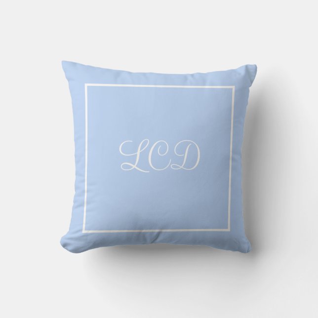 Almofada Nome ou Travesseiro decorativo inicial (Frente)