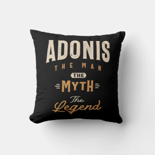Almofada Nome Personalizado Adonis - Adonis Engraçado