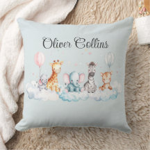 Nome personalizado Baby Zebra com todos os seus am