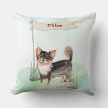 Nome Personalizado Cão-Pet Chihuahua de Longa Cabe