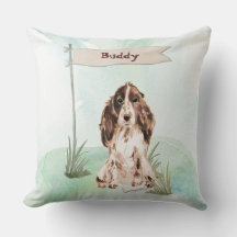 Nome Personalizado Cão Pet do Cocker Spaniel