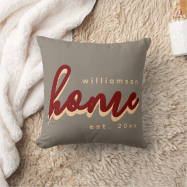 Almofada Nome Personalizado Casa Est. Lembrança Moderno Neu
